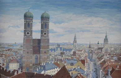 Vue sur Munich